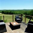 le balcon avec une vue imprenable